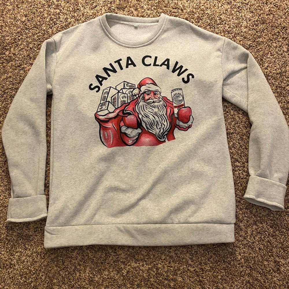 Santa Claws crew neck